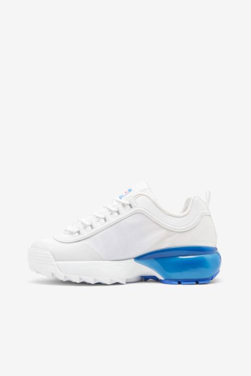 a Zapatillas Fila Disruptor 2 Mujer Blancas Azules | Fila431LN