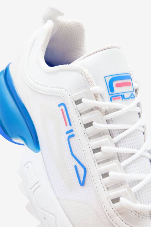 a Zapatillas Fila Disruptor 2 Mujer Blancas Azules | Fila431LN