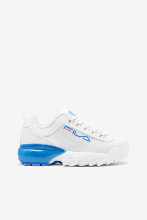 a Zapatillas Fila Disruptor 2 Mujer Blancas Azules | Fila431LN